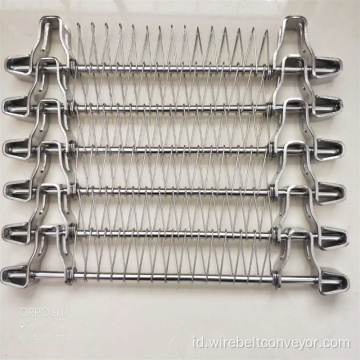 Sabuk Mesh Stainless Steel Untuk Peralatan Konveyor